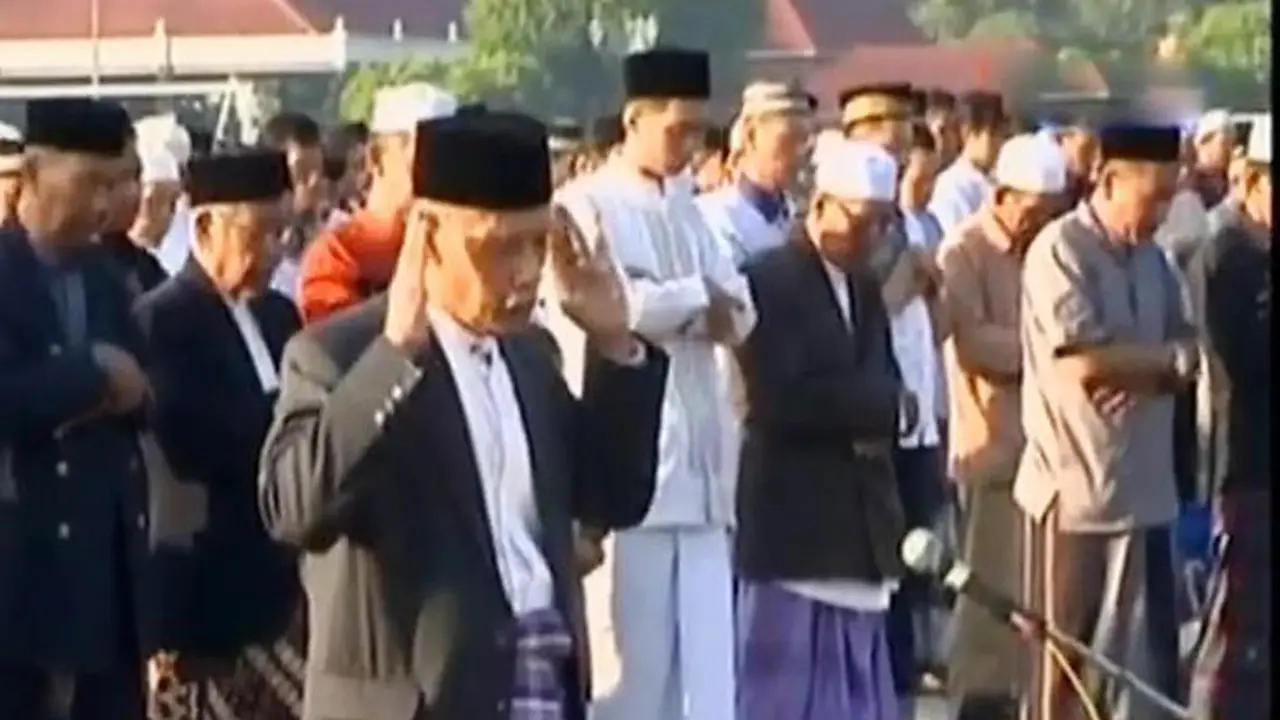 Salat Idul Fitri di Berbagai Kota di Indonesia hingga Mancanegara