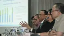 Di kesempatan yang sama, Menteri ESDM Jero Wacik menegaskan bahwa kondisi ini hanya berlaku hingga akhir 2014, Jakarta, Selasa (5/8/14). (Liputan6.com/Johan Tallo) 