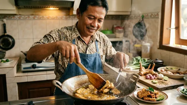 Resep Tempe Goreng Lengkuas yang Gurih dan Wangi/AI Generated