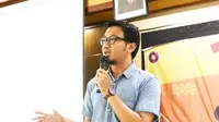 Adien Gunarta, alumnus Ilmu Komunikasi Fakultas Ilmu Sosial dan Ilmu Politik (FISIP) Universitas Airlangga (Unair). (Foto: Liputan6.com/Dian Kurniawan)