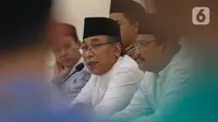 Gus Yahya menilai, tindakan kelima orang yang melakukan hubungan dengan Israel tidak patut. (Liputan6.com/Angga Yuniar)