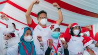 Menteri Kesehatan Republik Indonesia, Budi Gunadi Sadikin di Peringatan hari Anak Nasional (HAN) 2022 (Foto: Dokumentasi Kementerian Kesehatan Republik Indonesia)