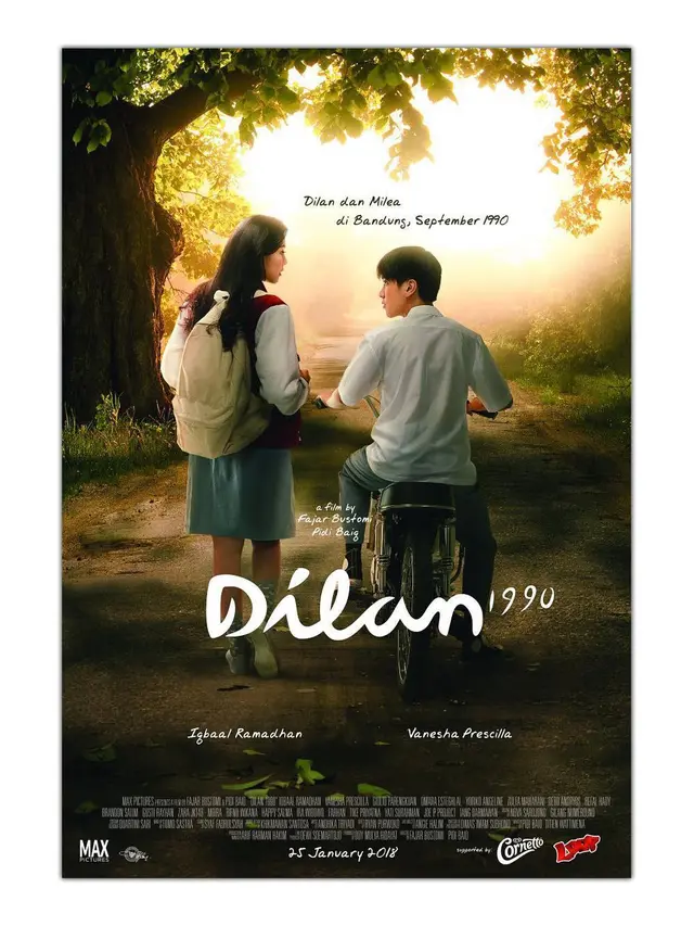 Poster Dilan 1990 (Instagram/falconpictures_)