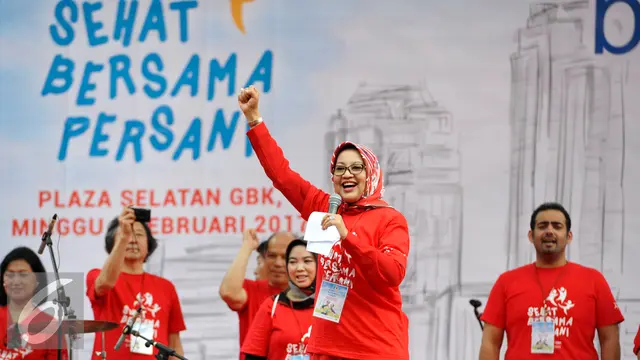 Cari Dukungan Masyarakat, Persani Gelar Senam Kolosal di CFD