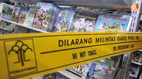FOTO: Razia VCD dan DVD Bajakan di Glodok