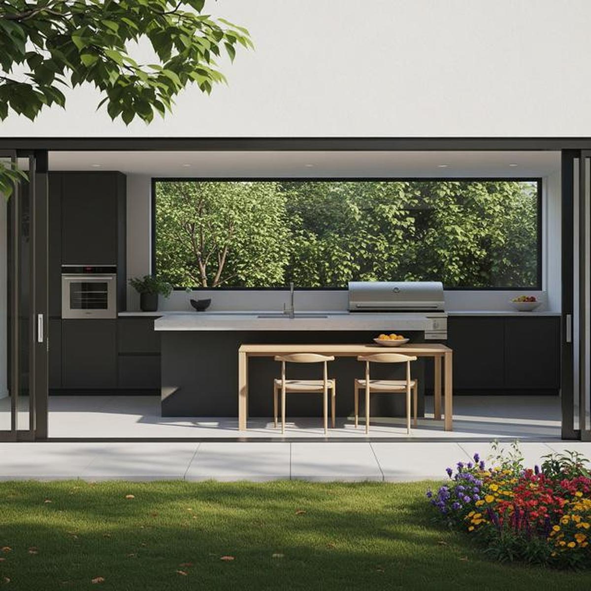 7 Model Dapur Minimalis di Belakang Rumah, Estetik, Fungsional, dan Nyaman