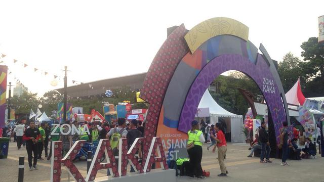 Zona Kaka, Asian Games 2018, GBK