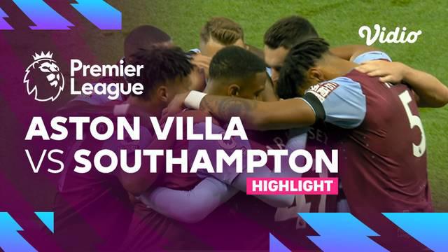 Berita video highlights laga pekan ke-8 Liga Inggris (Premier League) 2022/2023 antara Aston Villa melawan Southampton yang berakhir dengan skor 1-0, Sabtu (17/9/2022) dinihari WIB.