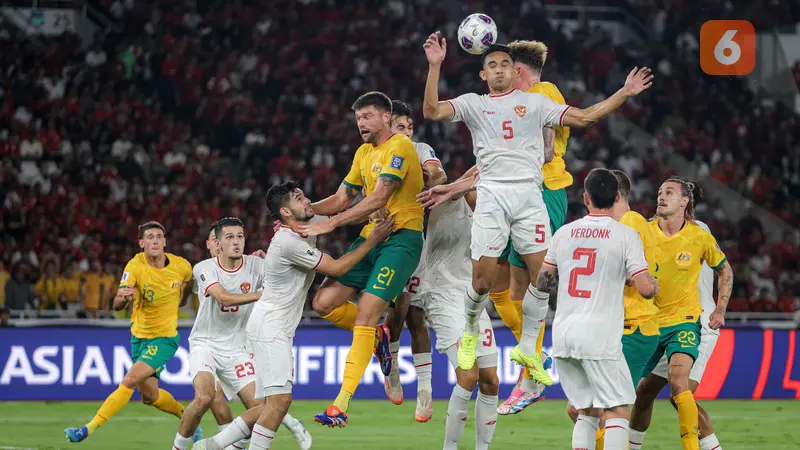 Timnas Indonesia Vs Australia Kualifikasi Piala Dunia 2026