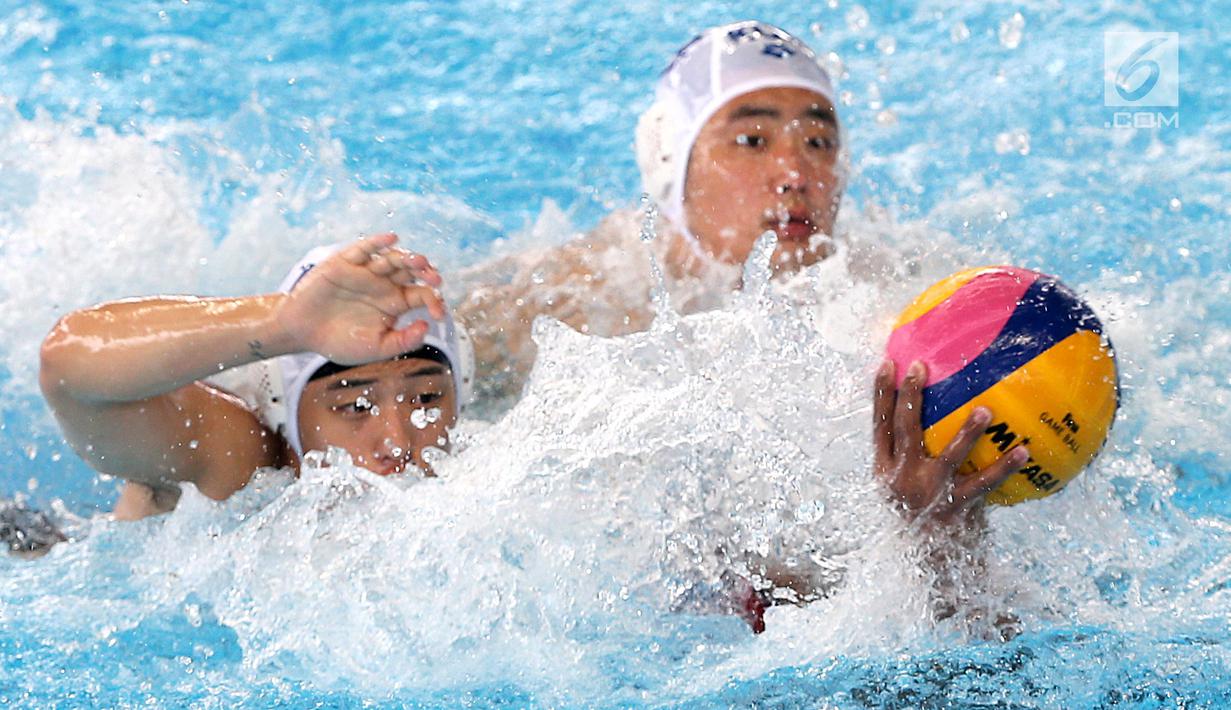 Dalam pertandingan tersebut Korea Selatan unggul atas Indonesia dengan skor 15-7. (Liputan6.com/Fery Pradolo)