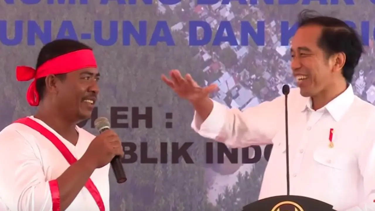 Jokowi Terbahak Nelayan Sebut Ada Ikan Indosiar dan Kakaktua