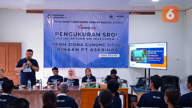 Askrindo melakukan pengukuran SROI terhadap PKBM Ziona di Gunungsitoli, Sumut