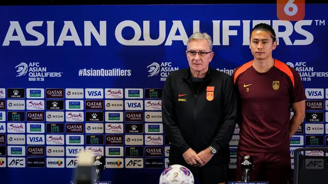 Pelatih China Akui Timnas Indonesia Bukan Lawan yang Enteng