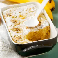 ilustrasi puding roti pisang/copyright Shutterstock