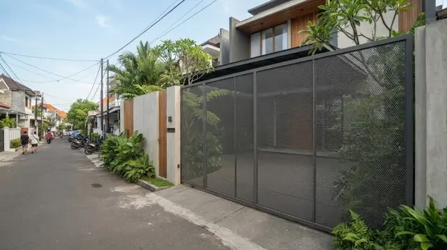 10 Model Gerbang Rumah Minimalis, Perpaduan Privasi dan Gaya Arsitektur Terkini