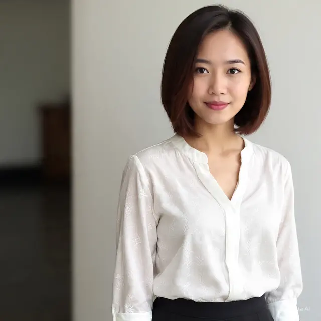 Gaya Rambut Bob Pendek Wanita Karir Praktis