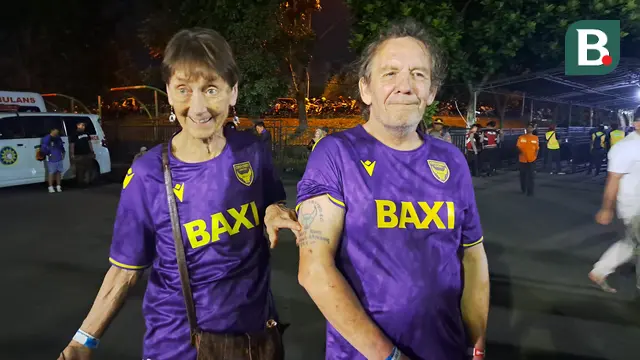 Pendukung Oxford United di Si Jalak Harupat, Piala Presiden 2025