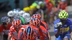 Helem para pebalap Tour de Singkarak 2016 yang unik dan berwarna saat mengikuti balapan di Sumatera Barat, (10/8/2016). (Bola.com/Nicklas Hanoatubun)