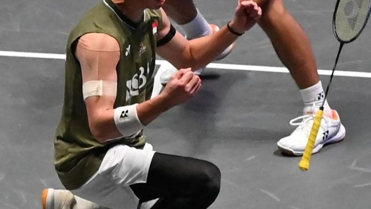 FOTO: Momen Pasangan Indonesia Fajar/Rian Raih Juara All England 2024 usai Menghajar Malaysia Dua Gim Langsung
