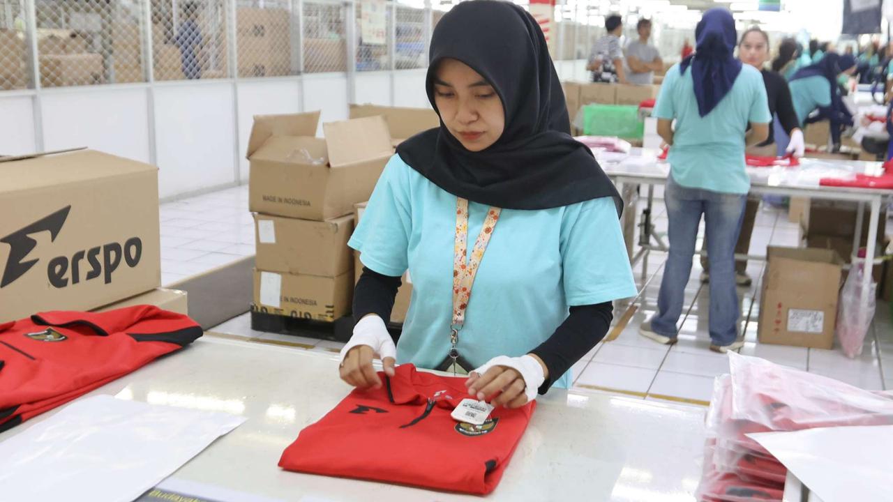 Pembuatan Jersey Timnas Indonesia