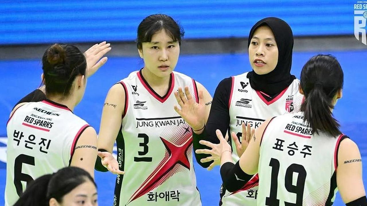 Ternyata ini Penyebab Kekalahan Red Sparks dari Hyundai Hillstate di Leg Kedua Playoff Liga Voli Korea