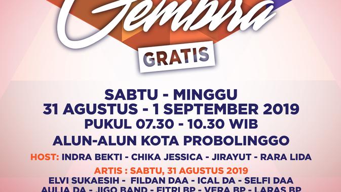 Panggung Gembira Indosiar Digelar Di Probolinggo Akhir Pekan Ini