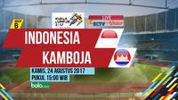 SEA Games 2017 Indonesia Vs Kamboja (Bola.com/Adreanus Titus)
