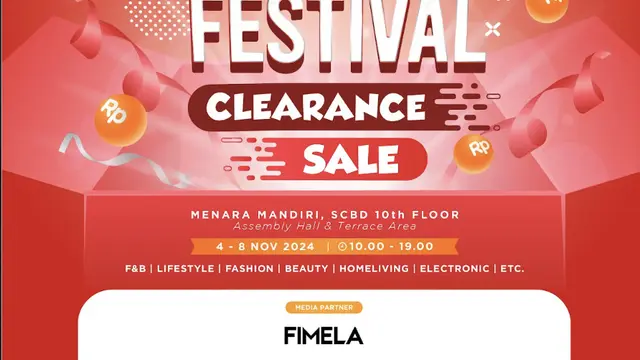 Pop Up Festival Clearance Sale Menara Mandiri