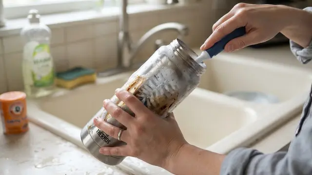 9 Cara Menghilangkan Bekas Kopi atau Teh pada Botol Minum