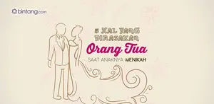 5 Hal yang Dirasakan Orang Tua Saat Anaknya Menikah