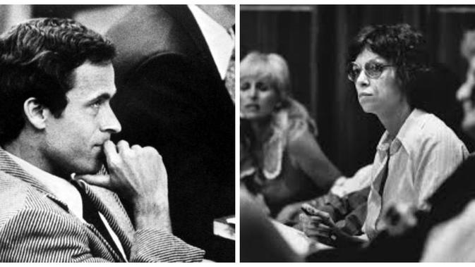 Ted Bundy dan pasangannya Carole Boone (Wikipedia)