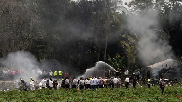 Kecelakaan Pesawat di Kuba, Lebih dari 100 Orang Tewas