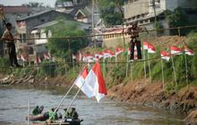 Serunya lomba-lomba yang dimainkan di Pesta Rakyat Ciliwung