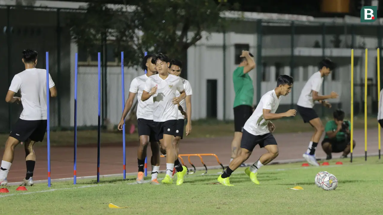 Latihan Timnas Indonesia U-20 Jelang Kualifikasi Piala Asia U-20