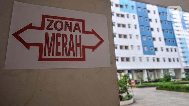 FOTO: Rusun Nagrak Cilincing Bersiap untuk Isolasi Pasien COVID-19