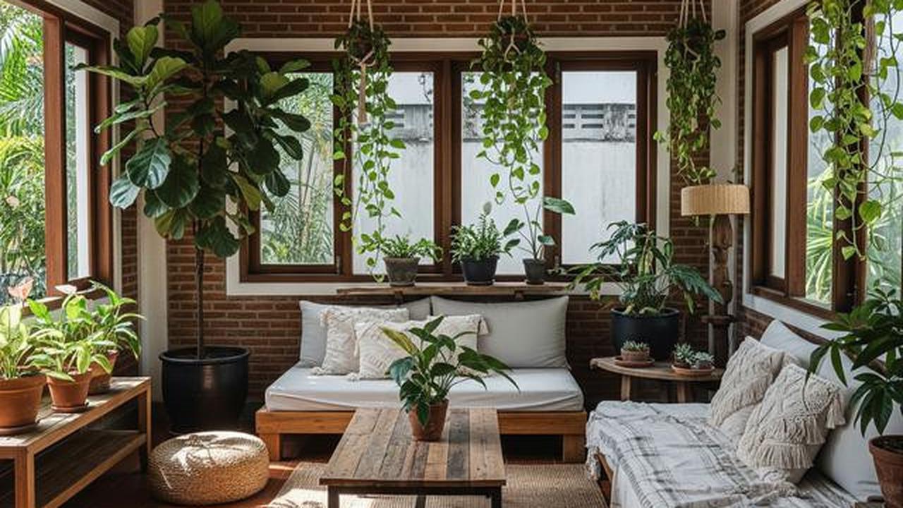 7 Desain Rumah Sederhana tapi Mewah Bergaya Natural Bohemian yang Lagi Tren 2025