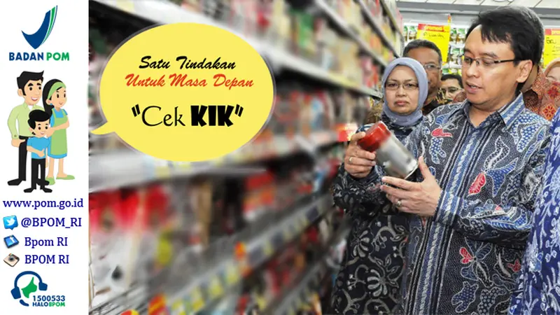 Mau Hidup Sehat? Ayo Mulai "CekKIK"!