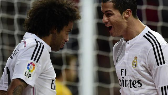 Cristiano Ronaldo dan Marcelo 