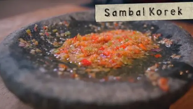 Sambal Korek, Pedas Menggigit Bikin Melek Sahur