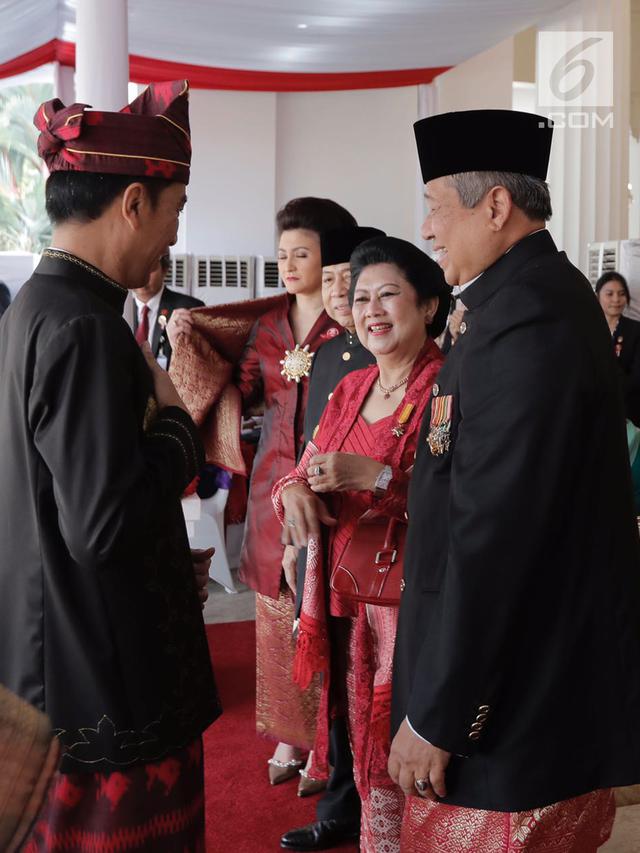 PHOTO: Momen Keakraban Presiden Jokowi, Megawati dan SBY