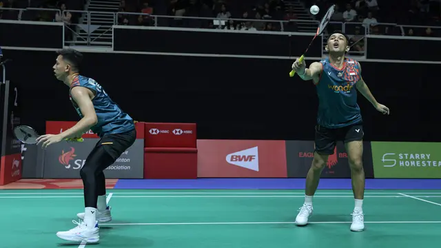 Fajar Alfian/Muhammad Rian Ardianto - Singapore Open 2025 - Bulu Tangkis