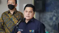 Menteri BUMN Erick Thohir meresmikan Rumah Sakit Otak dan Jantung (RSOJ) di Makasar, Sulawesi Selatan (Sulsel).