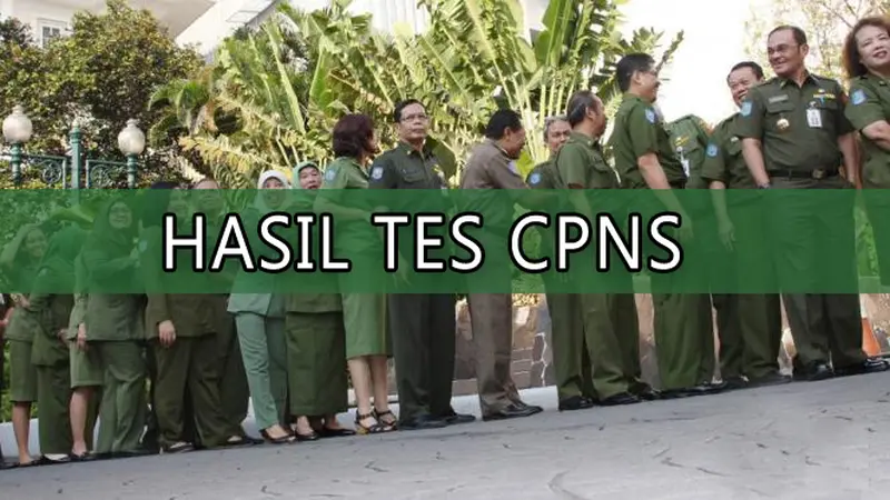 Ilustrasi Hasil Tes CPNS 