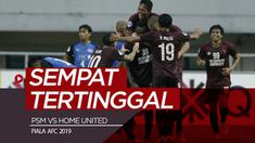 Berita video highlights Piala AFC 2019 antara PSM Makassar melawan Home United dengan skor 3-2 di Stadion Pakansari, Bogor, Selasa (30/4/2019).