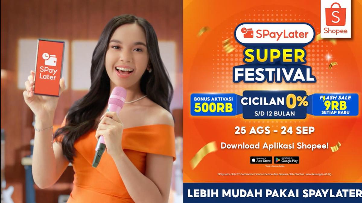 Pesona Visual Cantik &amp; Suara Merdu Lyodra, Bikin Iklan SPayLater Viral di Sosmed!