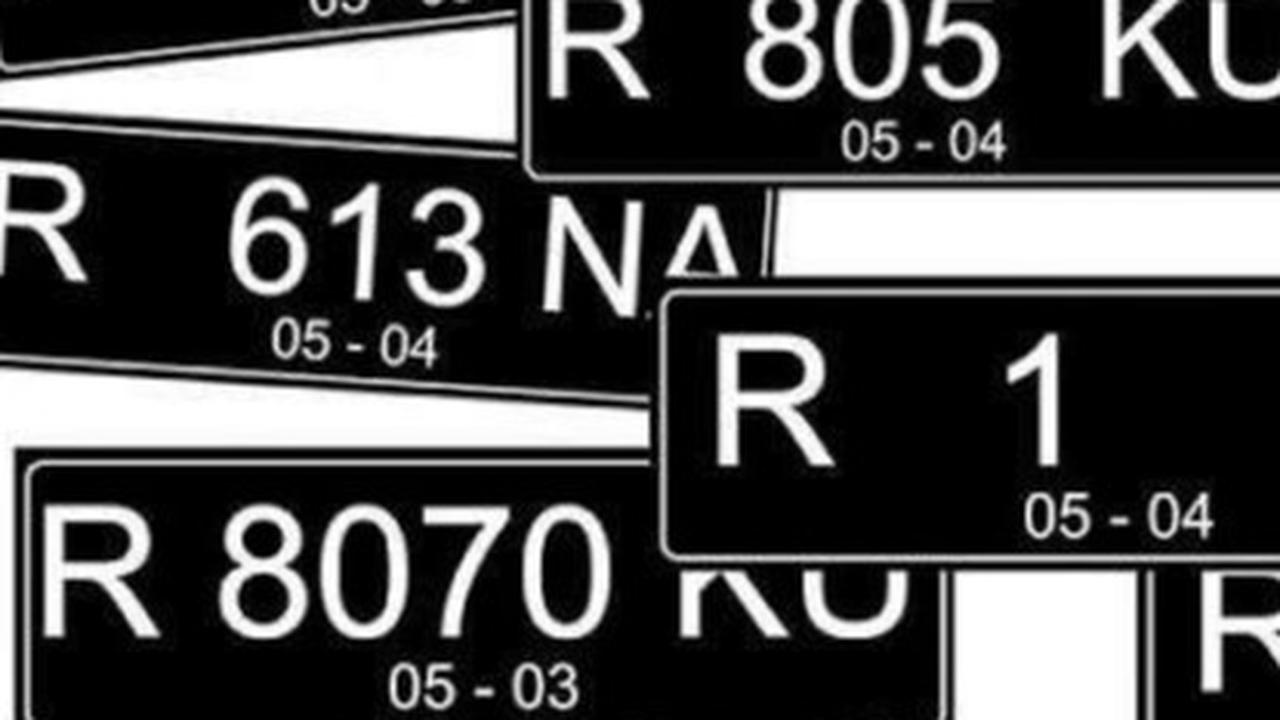 Pemberlakuan plat nomor kendaraan di Indonesia