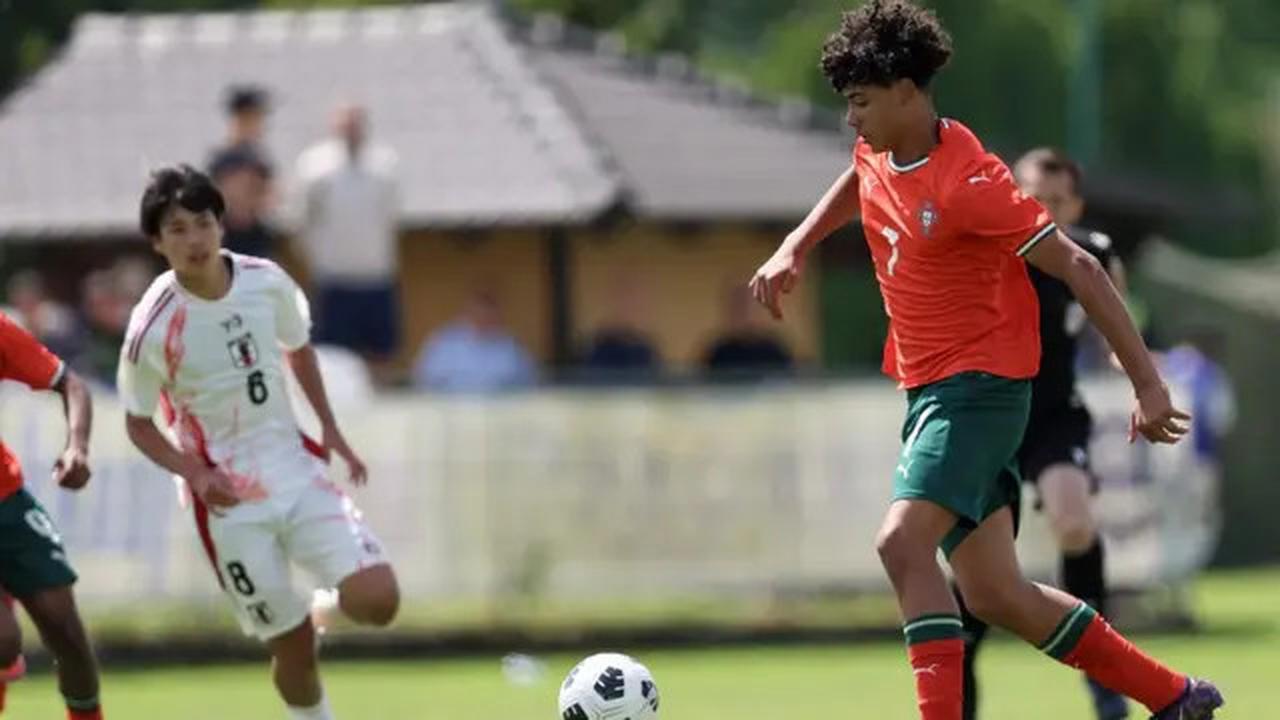 Pemandu Bakat MU Pantau Debut Cristiano Ronaldo Jr di Timnas Portugal U-15