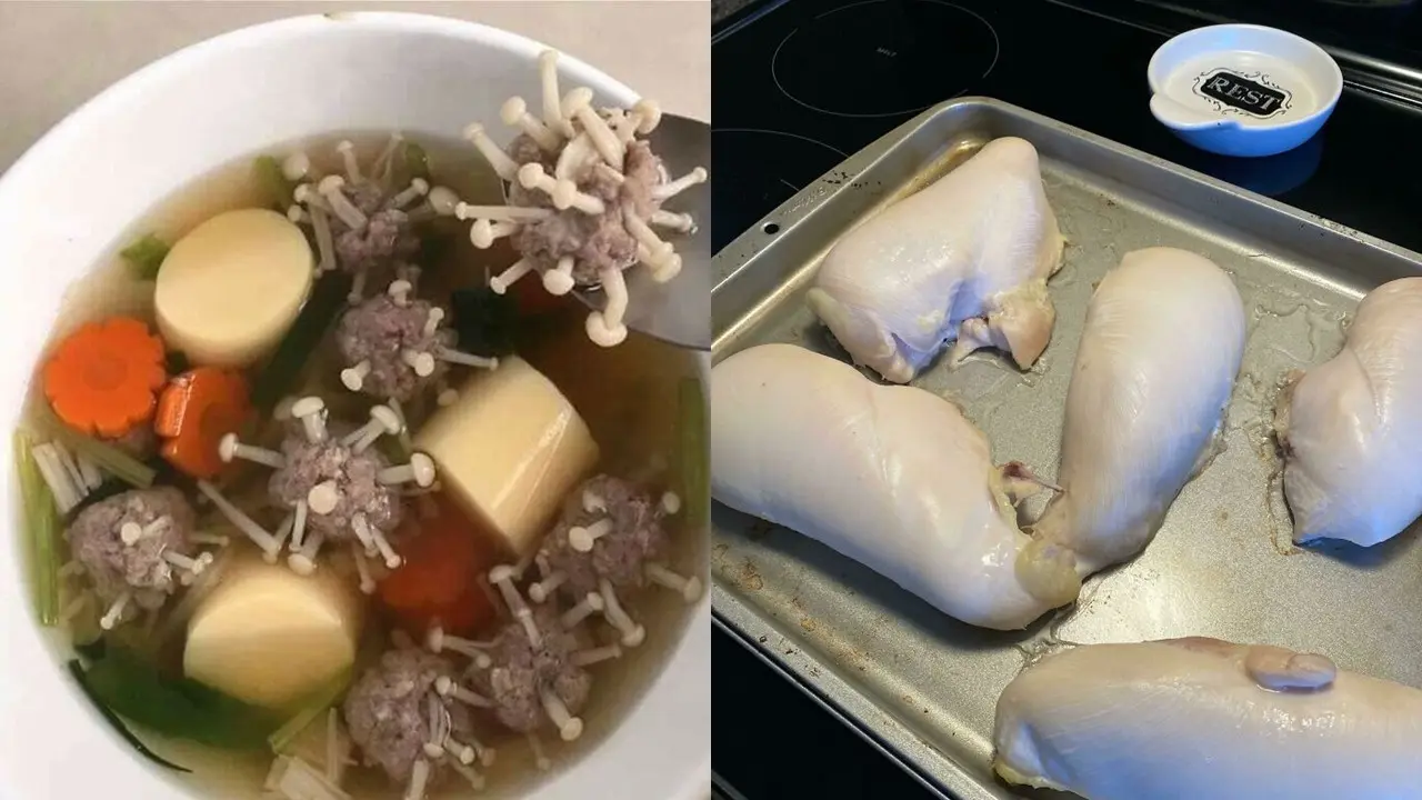 Potret makanan unik bikin geleng kepala