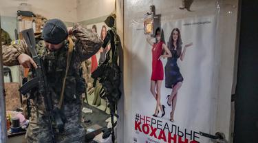 Militer Ukraina Sulap Bioskop Jadi Markas Pertahanan