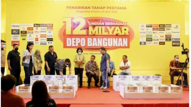Depo Bangunan Gelar Undian Berhadiah Hingga Total Rp12 Miliar